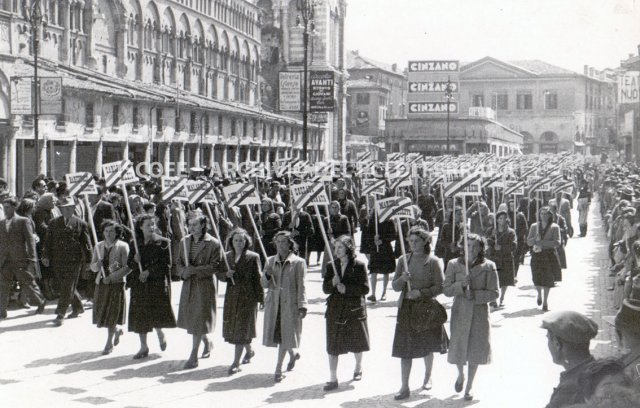 25 aprile 1950, festa della Liberazione a Ferrara